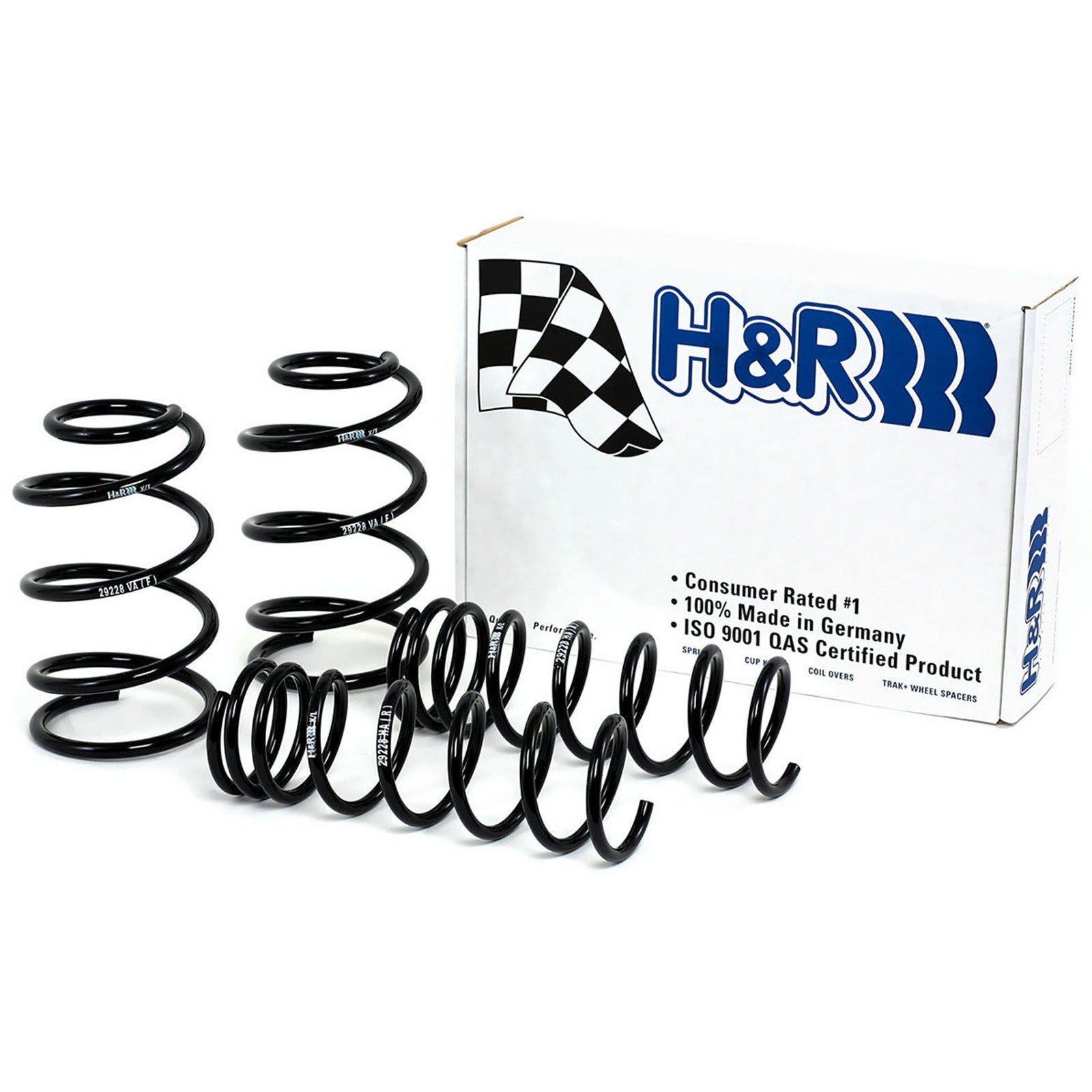 H&R 51643-2 Lowering Sport Front Rear Springs Kit for 2007-09 Mazda Mazdaspeed 3
