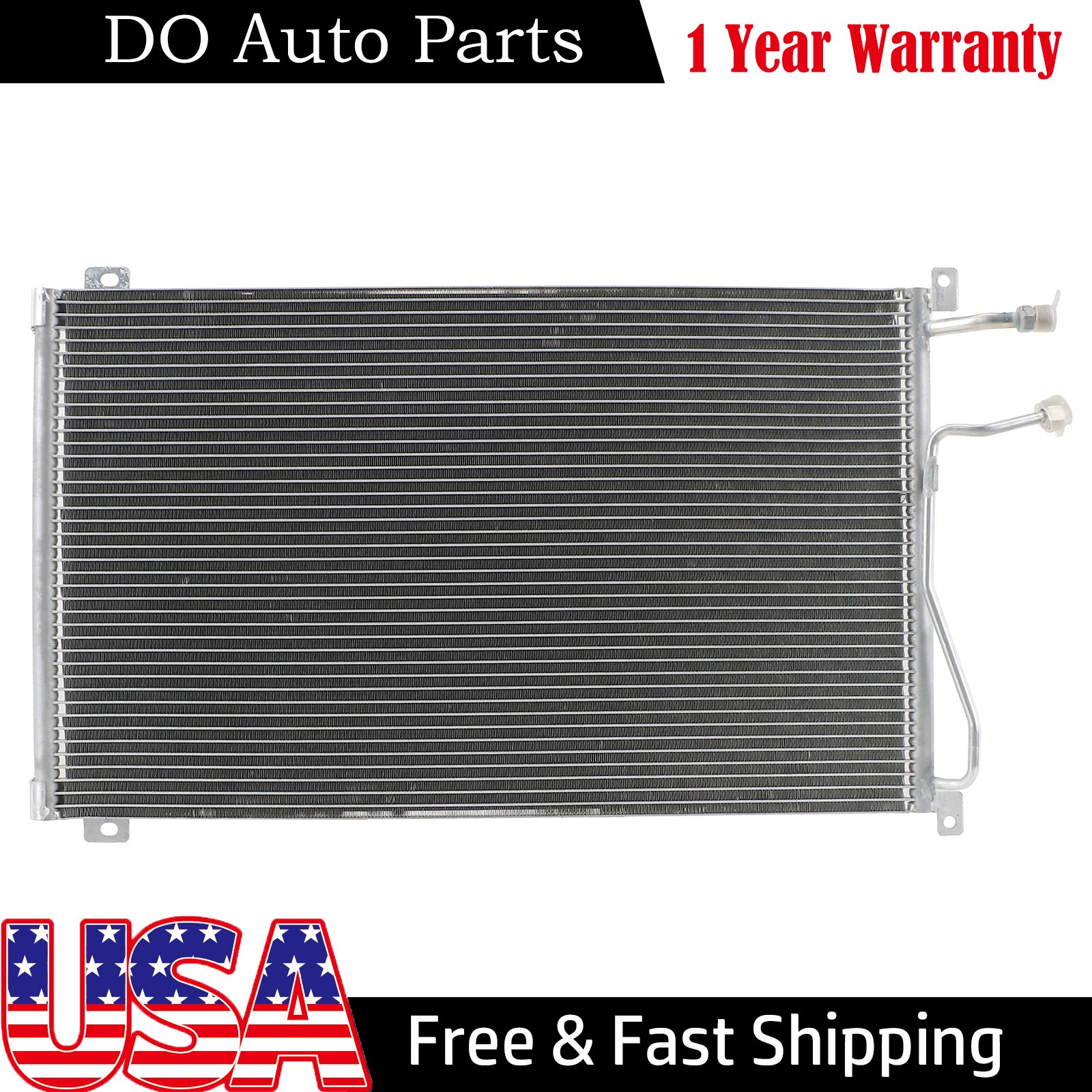A/C Condenser for 1975-1978 Chevrolet C10 C20 C30 K20 GMC C15 C25 C35 K15 K25