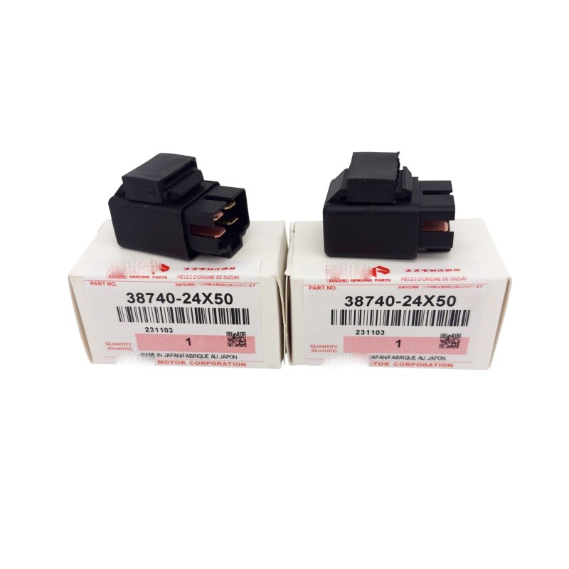 NEW 2Pcs Fuel Pump Fan Off Relay Fit 38740-24X50 For GSXR600 GSXR750 US STOCK
