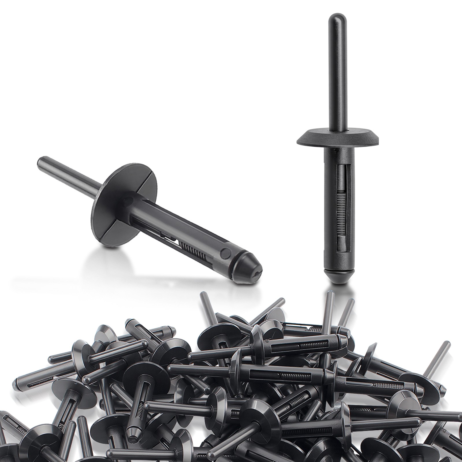 50Pcs Nylon Blind Rivets For Jeep Chrylser Dodge Ford #6500911