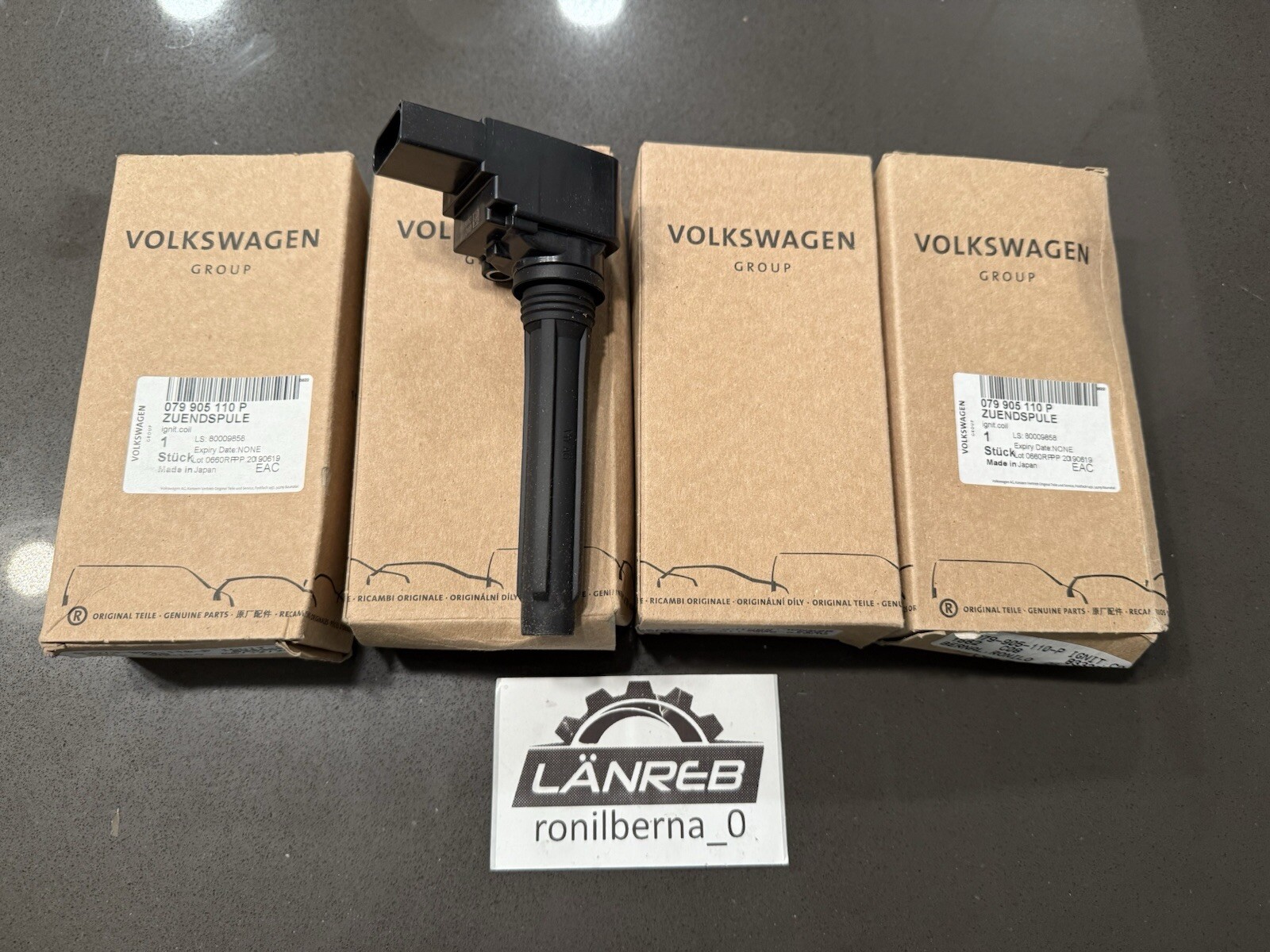 Genuine Audi / Volkswagen / VW Ignition Coil 079-905-110-P Genuine Audi / Volkswagen / VW Ignition Coil 079-905-110-P