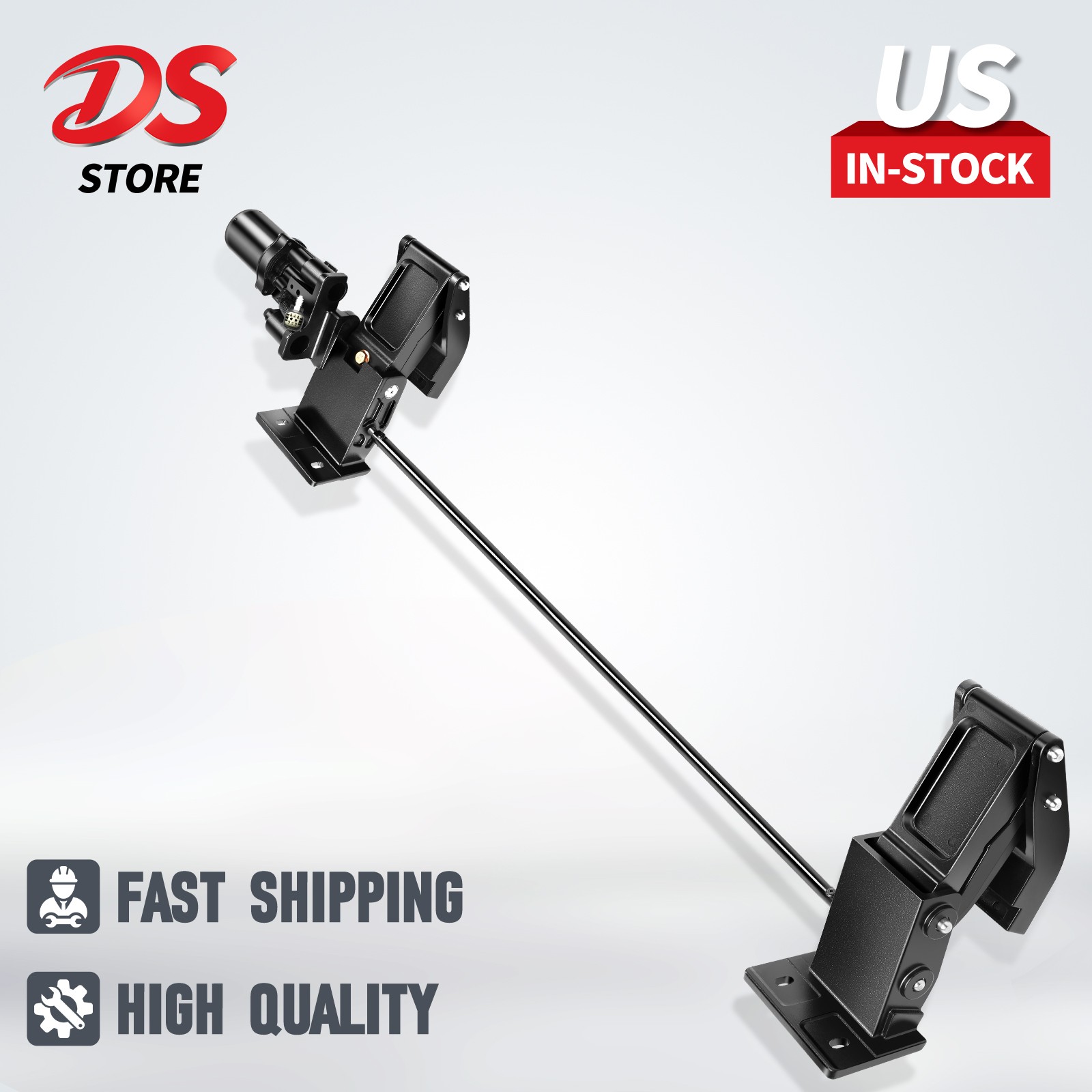 AL3Z16A507A Left Power Step Motor With Bracket For 2009-2014 Ford F-150 Crew Cab