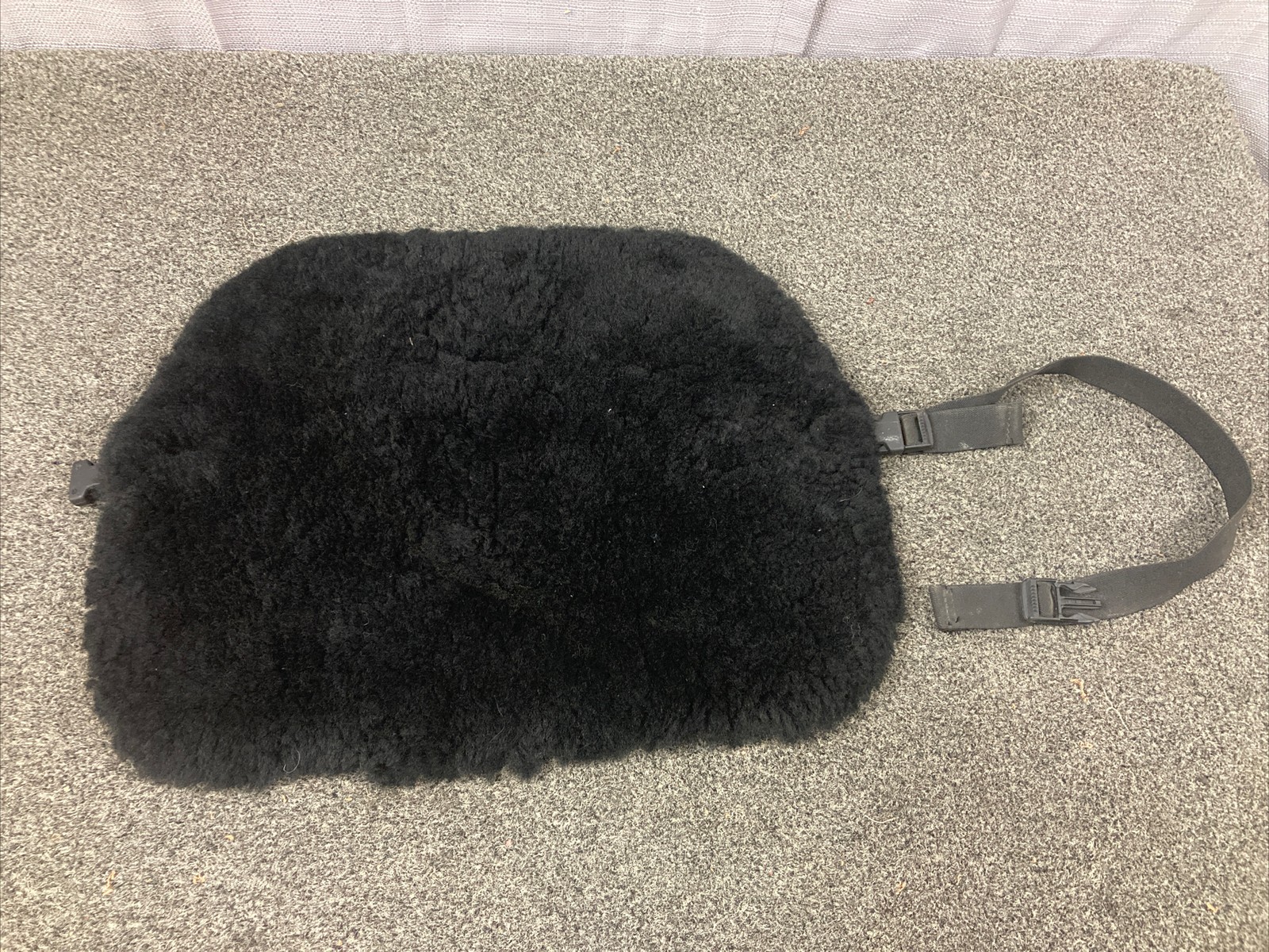 ALASKA LEATHER PILLION 5 SHEEPSKIN BUTTPAD 16