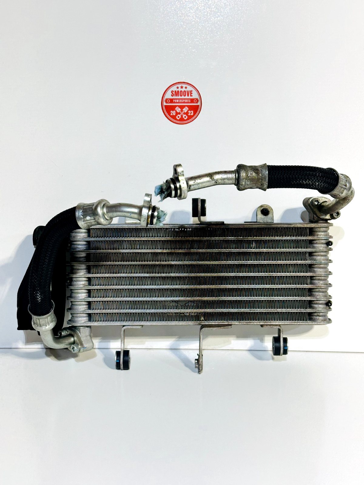 2021-2025 KAWASAKI NINJA ZX10R OEM ENGINE OIL COOLER MOTOR OIL RADIATOR W/ LINES 2021-2025 KAWASAKI NINJA ZX10R OEM ENGINE OIL COOLER MOTOR OIL RADIATOR W/ LINES