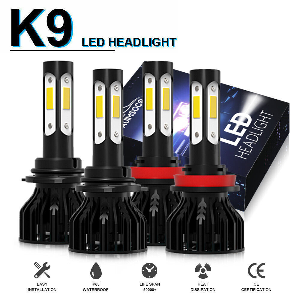 For Chevrolet Tahoe LS LT Sport Utility 2007-2020 LED Headlight High Low Bulbs