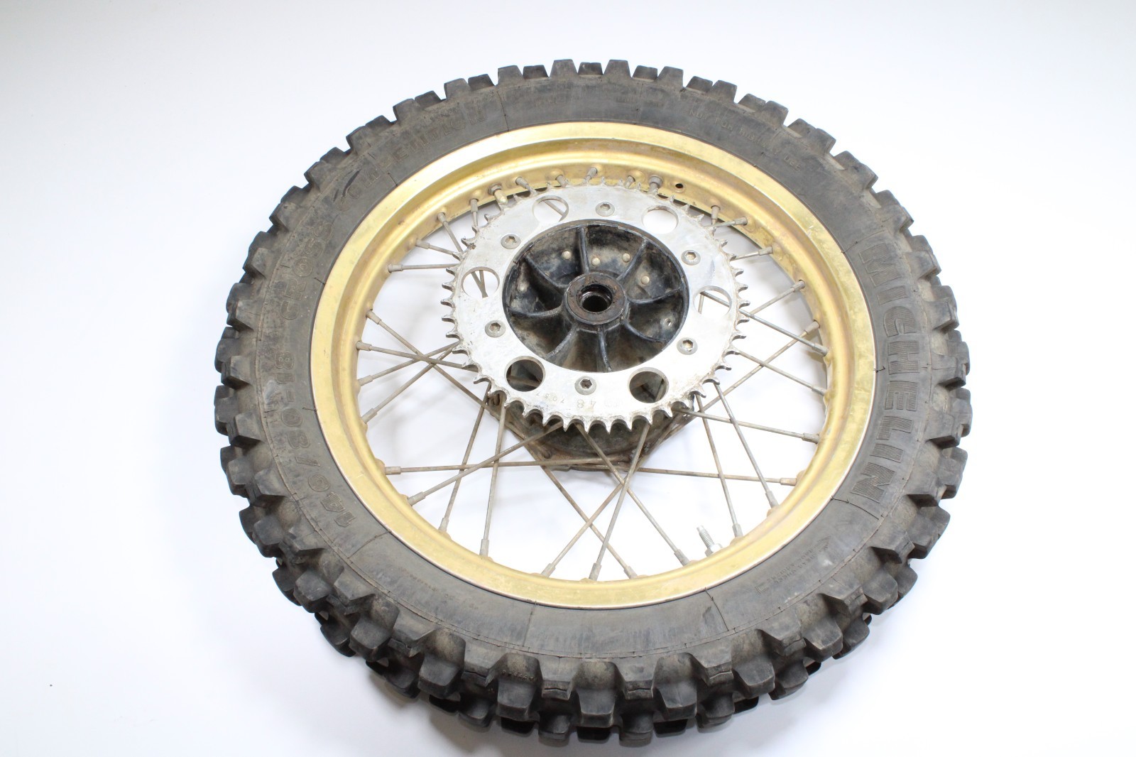 1986 1987 Yamaha YZ125 YZ250 YZ490 OEM REAR WHEEL RIM *READ* 94421-18442-00