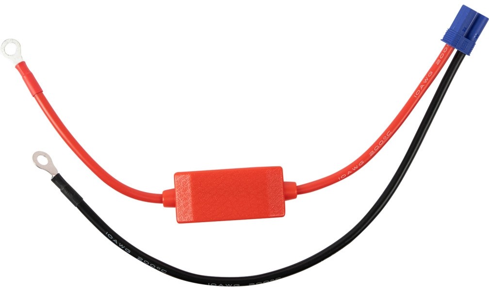 RidePower RPJPCABLE12 Connector Cable for Jump Start Power Bank - 12 in. RidePower RPJPCABLE12 Connector Cable for Jump Start Power Bank - 12 in.