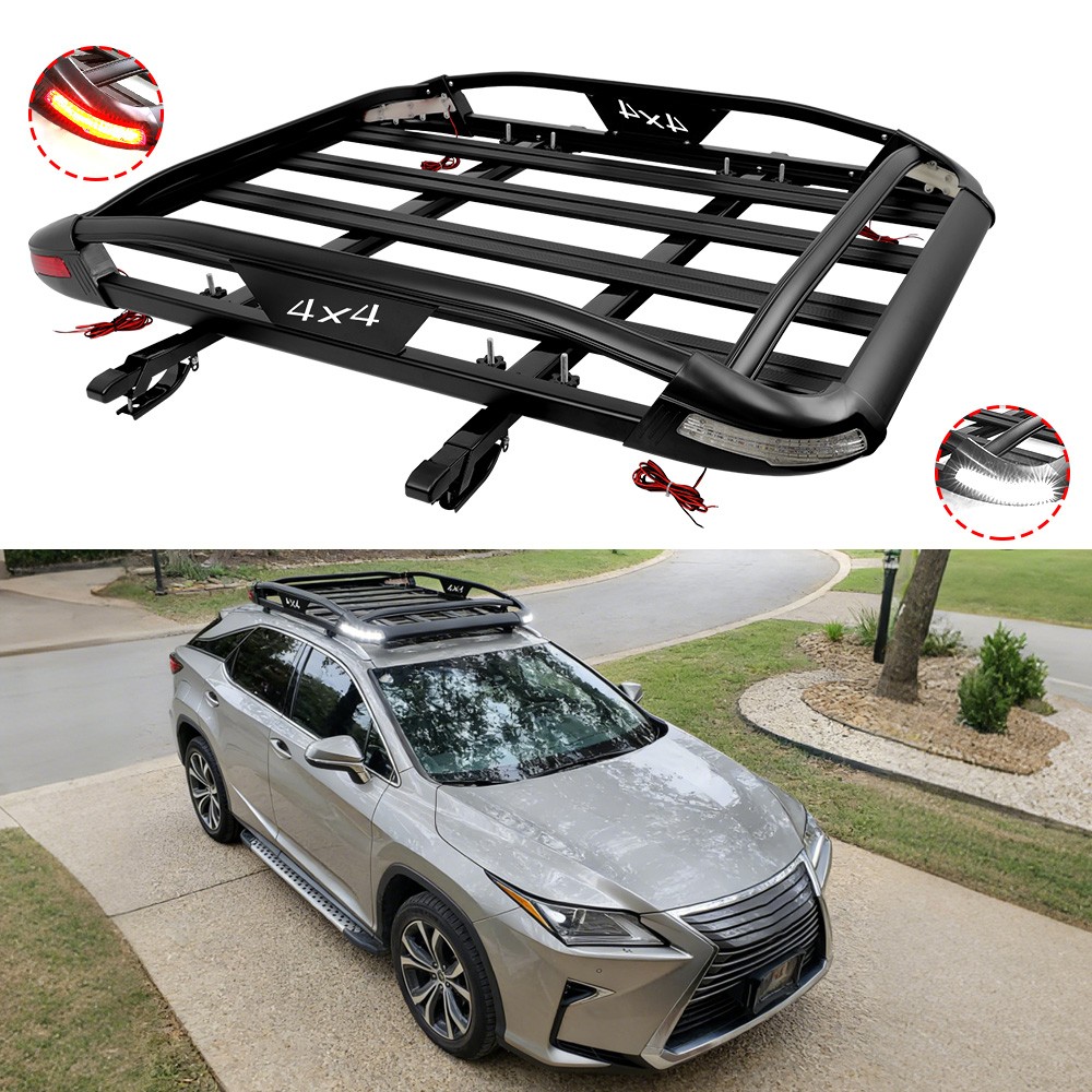For Lexus RX350 07-15 Car Roof Rack Cross Bar Cargo Basket (50\ For Lexus RX350 07-15 Car Roof Rack Cross Bar Cargo Basket (50\