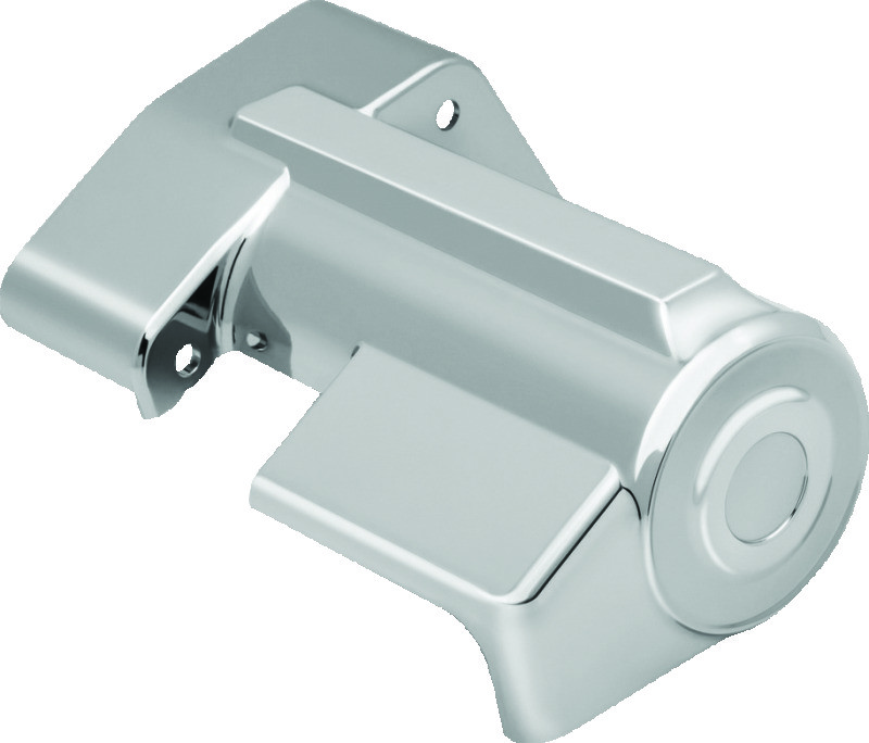 Kuryakyn 6416 Starter Cover Milwaukee-8 Chrome One-Piece Aluminum