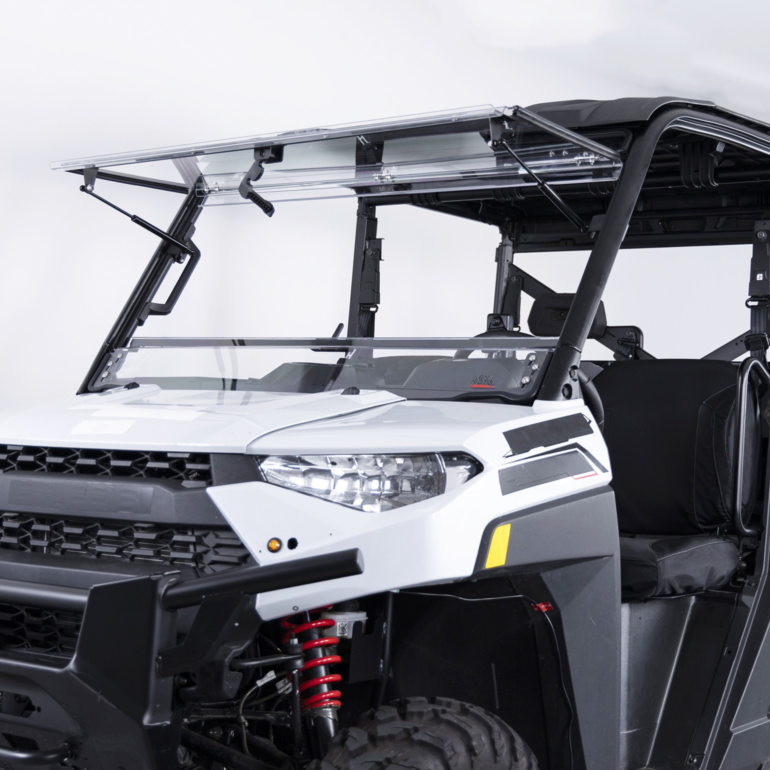 3-in-1 Flip Windshield for Polaris Ranger XP 900/1000/ Crew XP 1000 Front Window