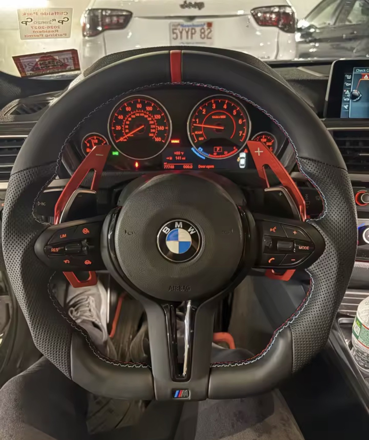 BMW LeatherM Sport Steering Wheel F10 F11 F06 F12 F13 M5 M6 5 6 Series