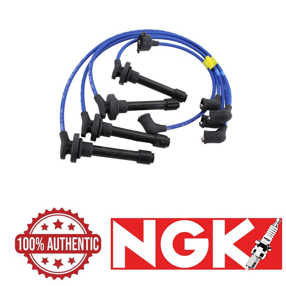 NGK 9578 Blue Ignition Spark Plug Wire Set For Honda Accord Prelude 2.2L 92-96 NGK 9578 Blue Ignition Spark Plug Wire Set For Honda Accord Prelude 2.2L 92-96