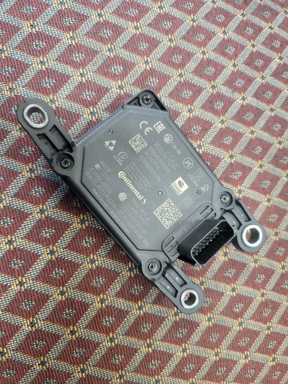 Cadillac Buick Chevrolet GMC Forward Collision Sensor 85134164