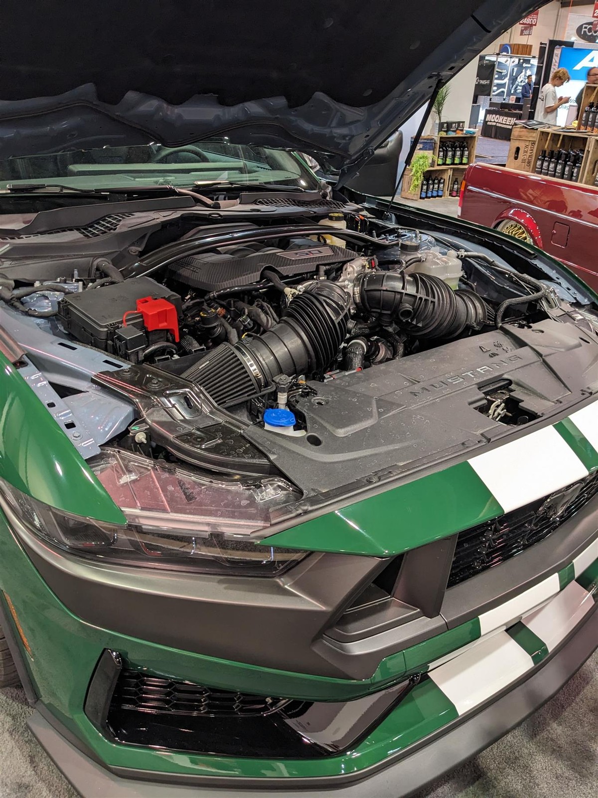 2x Performance Air Intake Filters to fit Ford Mustang Darkhorse (mk7)