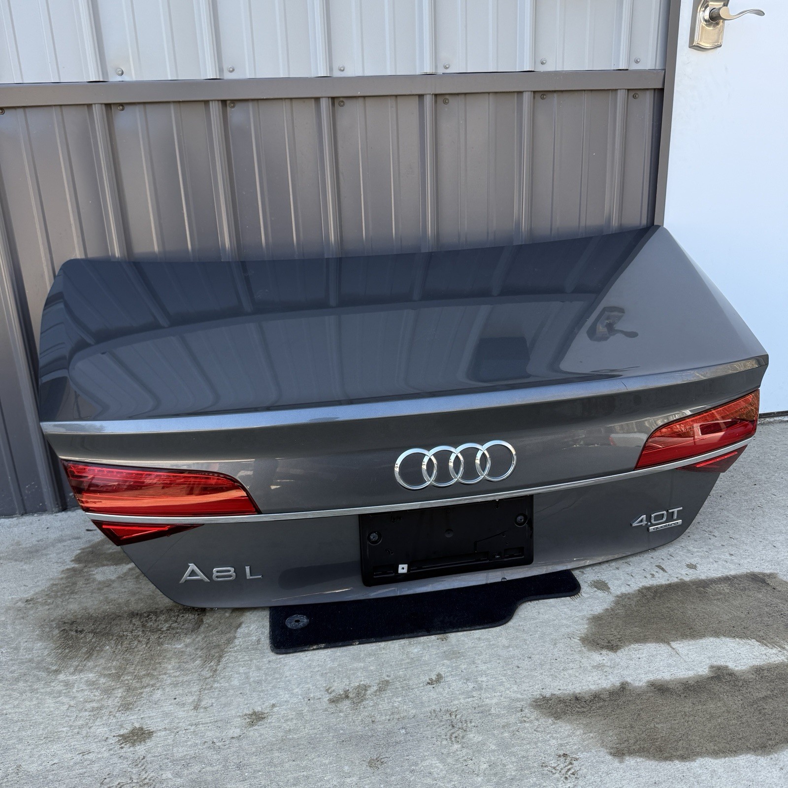 2015-2018 AUDI A8 L A8 S8 D4 REAR TRUNK BOOT LID PANEL SHELL OEM 2015-2018 AUDI A8 L A8 S8 D4 REAR TRUNK BOOT LID PANEL SHELL OEM