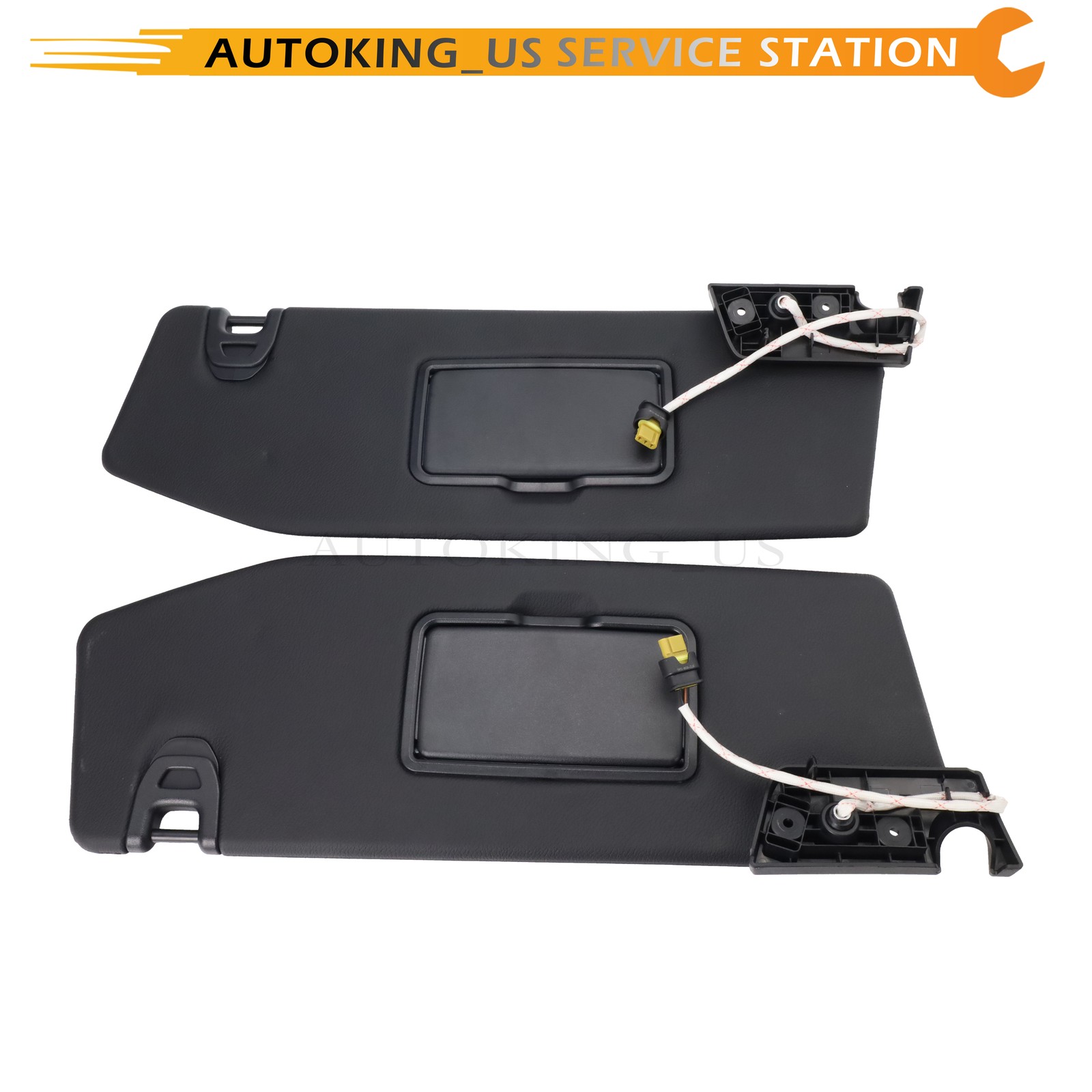 NEW For Jeep 18-23 Wrangler 20-23 Gladiator Pair Sun Visor W/Light 6BR80TX7AQ