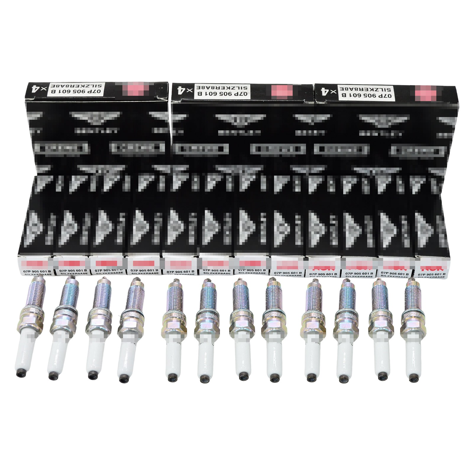 12X Iridium Spark Plugs For Bentley 07P905601B W12 6.0T Bentayga 2015-2024 12X Iridium Spark Plugs For Bentley 07P905601B W12 6.0T Bentayga 2015-2024