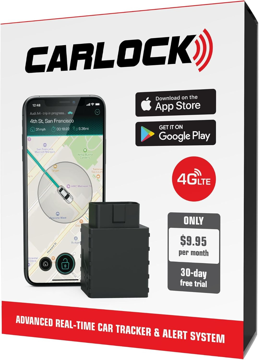 CARLOCK anti Theft Car Device - Real Time 4G Car Tracker & Car Alarm System. Com
