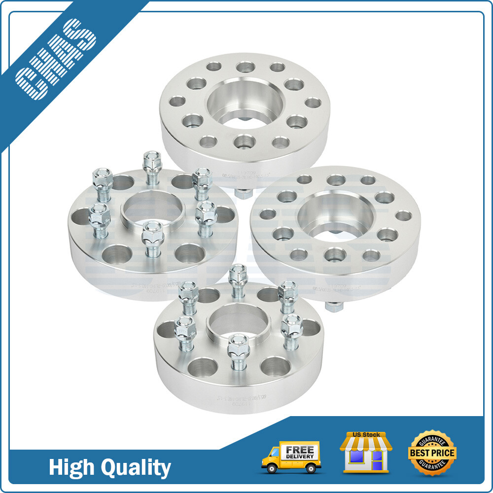 (4) 6x5.5 to 6x120 Wheel Adapters 1.5\