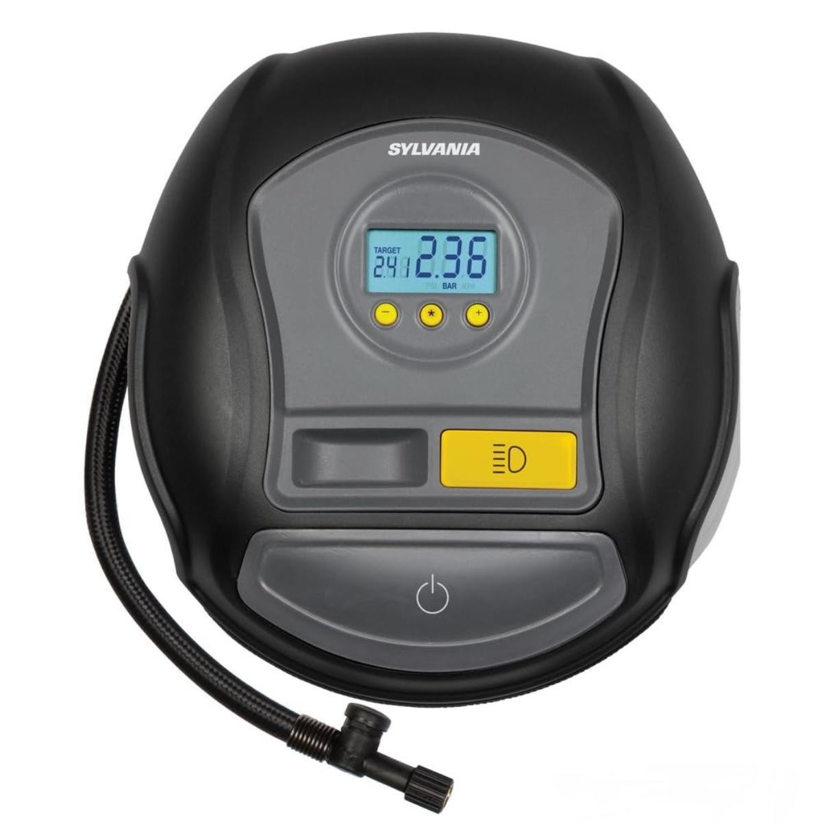 Sylvania Pro Portable Tire Inflator for Cars & Bikes Digital Sylvania Pro Portable Tire Inflator for Cars & Bikes Digital