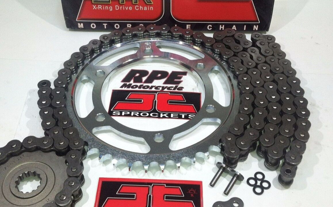2014-2017 Yamaha FZ09 JT Z3 Silver 525 X-Ring OEM Chain and Sprockets kit