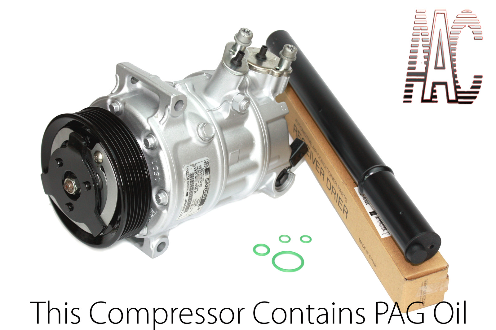 2010-2012 AUDI A3 2.0L; 2010-2014 VW GOLF, EOS,JETTA,GTI 2.0L AC COMPRESSOR KIT.