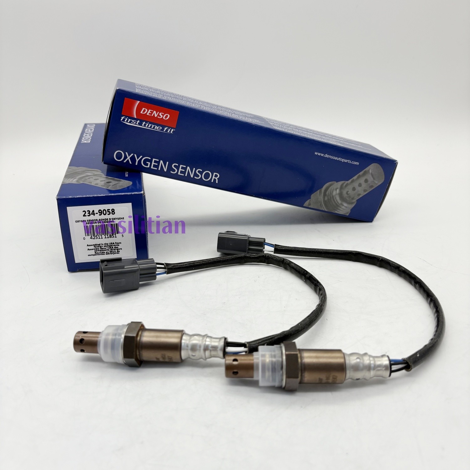 2Pcs DENSO Upstream Right Oxygen Sensor 234-9058 For LEXUS LS460 4.6L V8 RWD