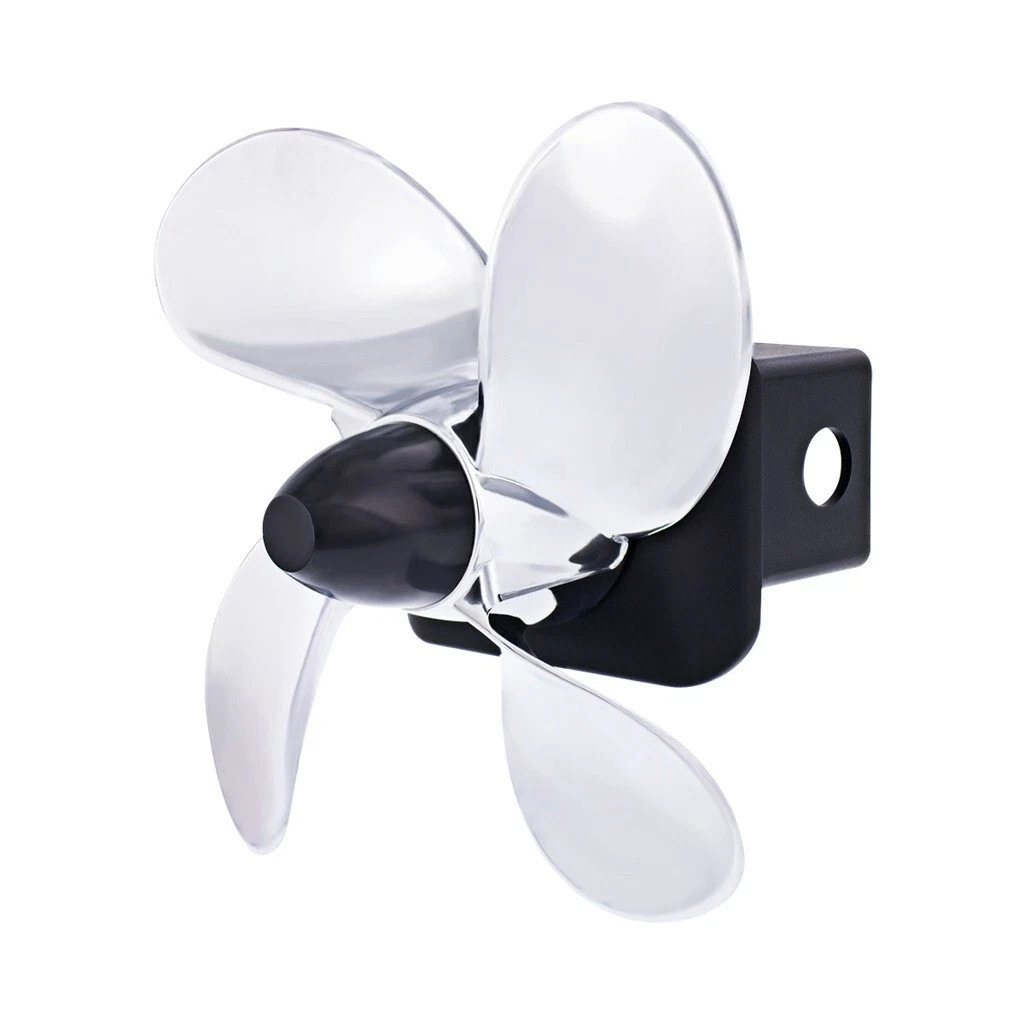 Spinning Boat Propeller Trailer Hitch Cover For 2” Trailer Receivers UP# 77009