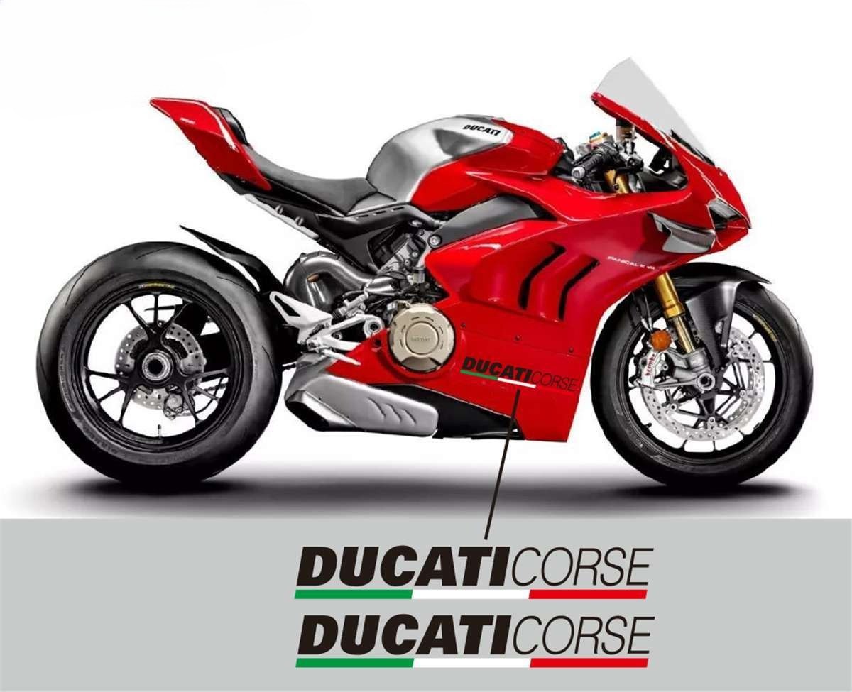 Three Color Bottom Pack Stickers Decal For Ducati Panigale Streetfighter V4 V2 Three Color Bottom Pack Stickers Decal For Ducati Panigale Streetfighter V4 V2