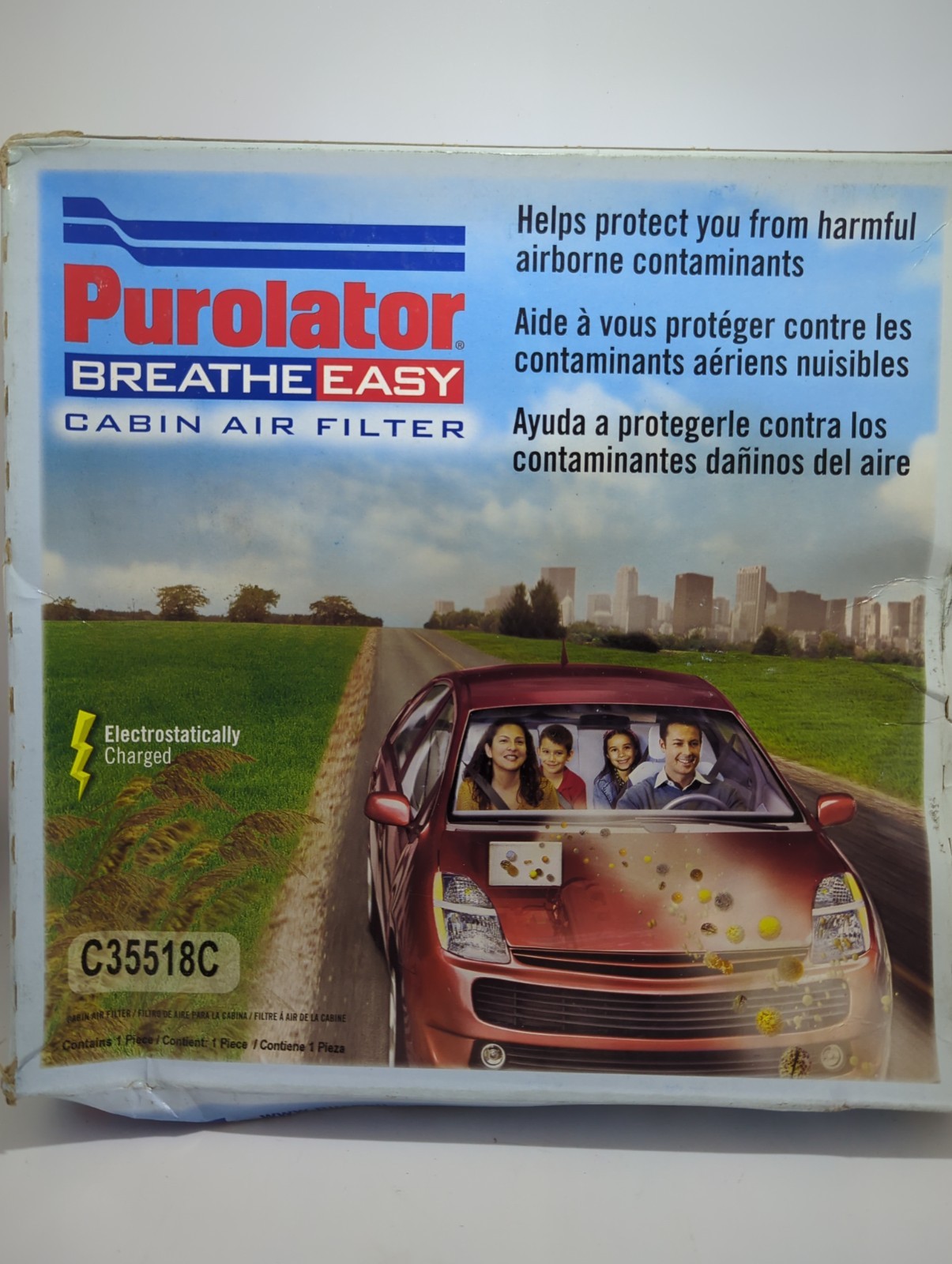 Cabin Air Filter-Eng Code: 3UZFE, FI Purolator C35518C SHIPS FREE
