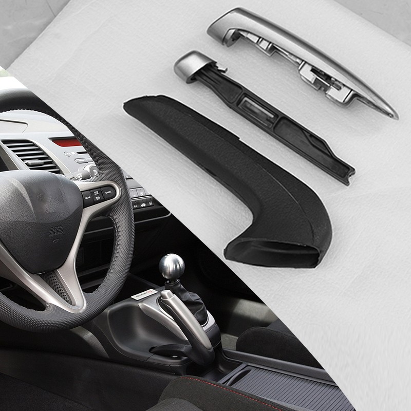 1x Parking Brake Handle Emergency Protect Cover for Honda Civic Sedan 2006-2011