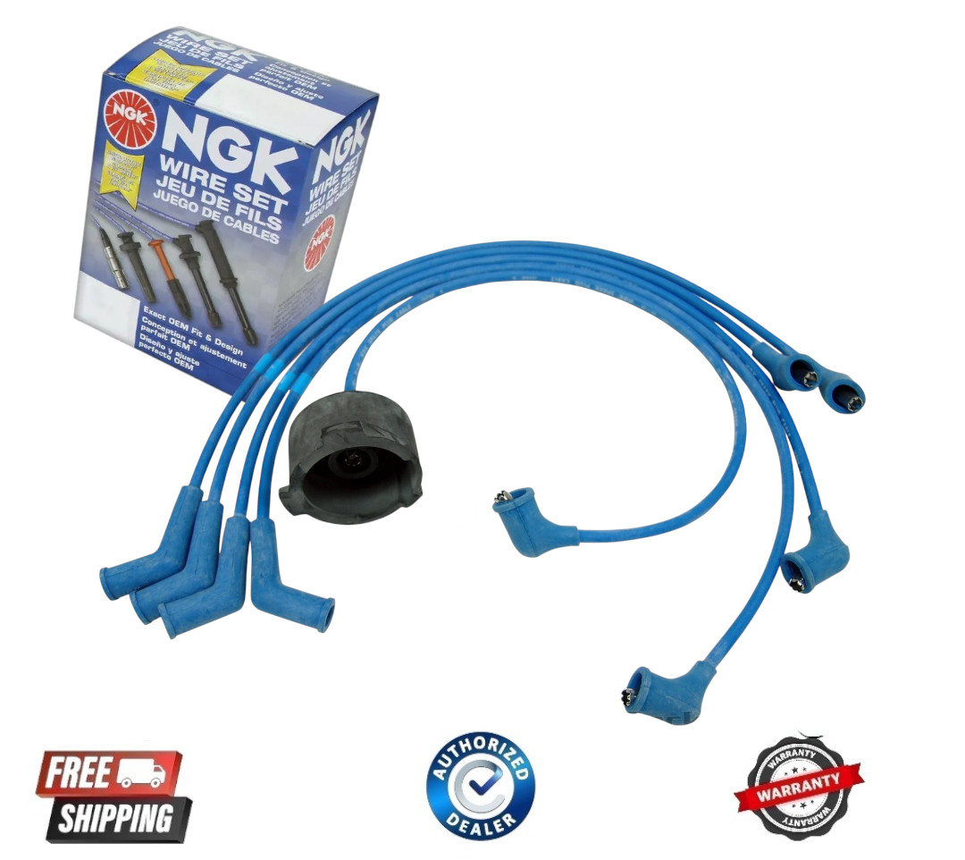 NEW NGK 8006 Spark Plug Wires Set for Honda Accord 1976-1983 Civic 1975-1979 NEW NGK 8006 Spark Plug Wires Set for Honda Accord 1976-1983 Civic 1975-1979