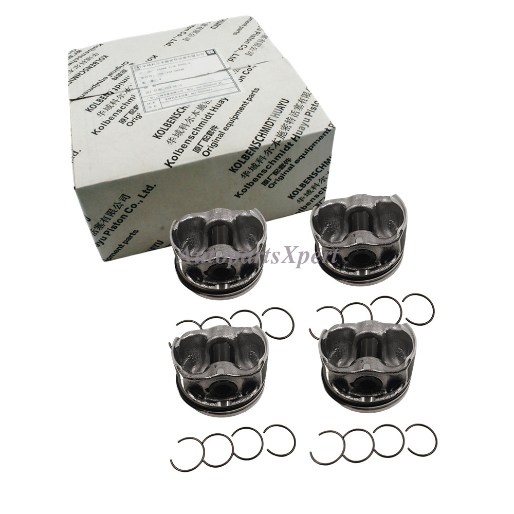 OEM KolbenSchmidt Upgraded Pistons 06H107065DM For A6 Q5 2011-2015 2.0T