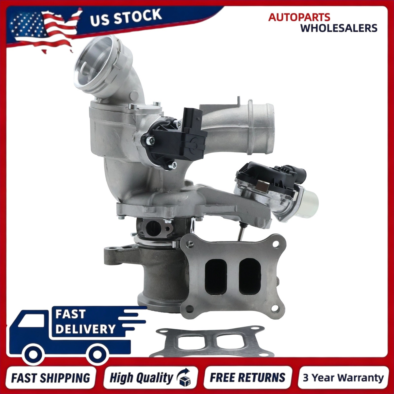 New Turbo Turbocharger for VW Jetta Passat Beetle 2014-2021 1.8L 2.0L 06K145721D