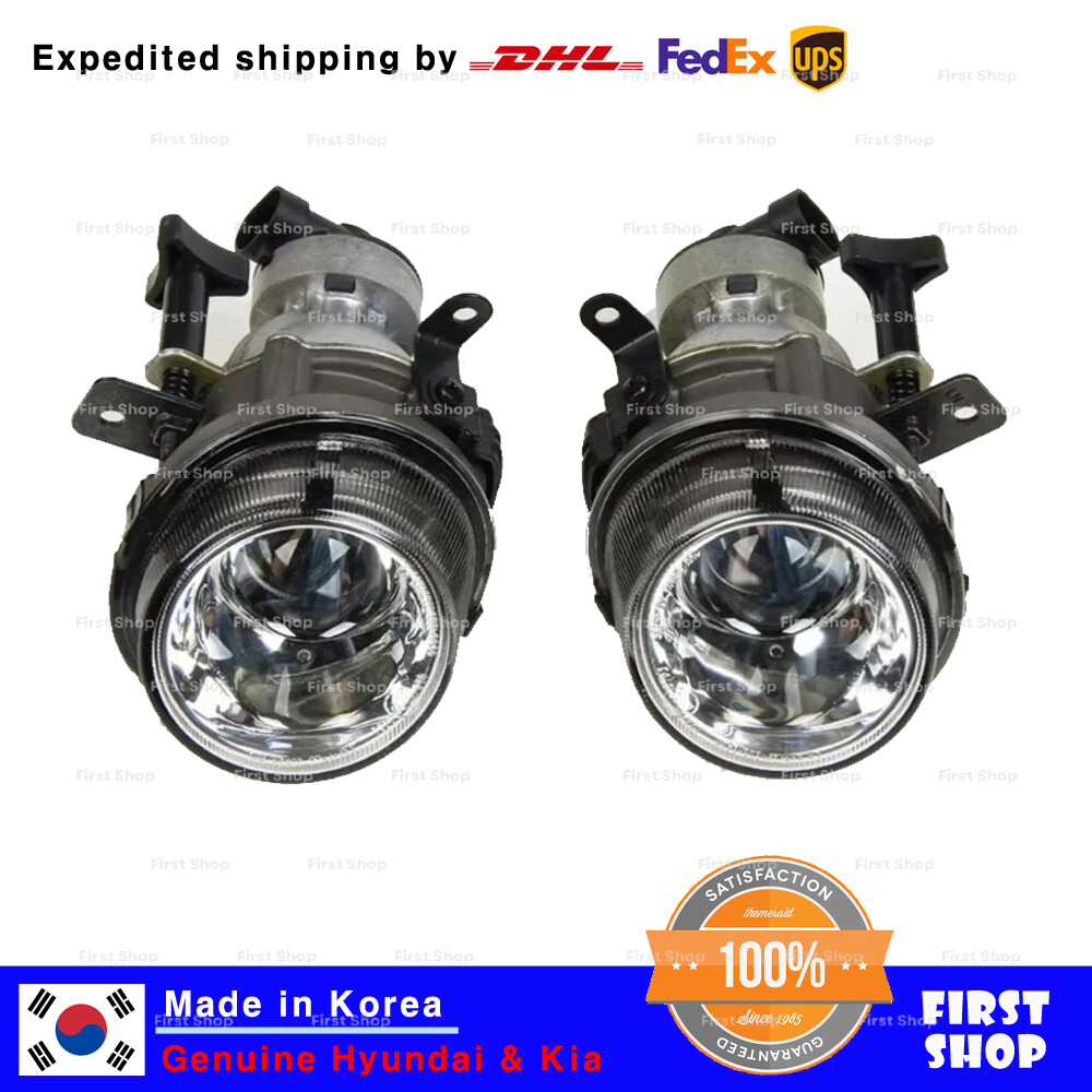 Genuine OEM Front Fog Lamp 922012C000 922022C000 Set For Hyundai Tiburon 01-06