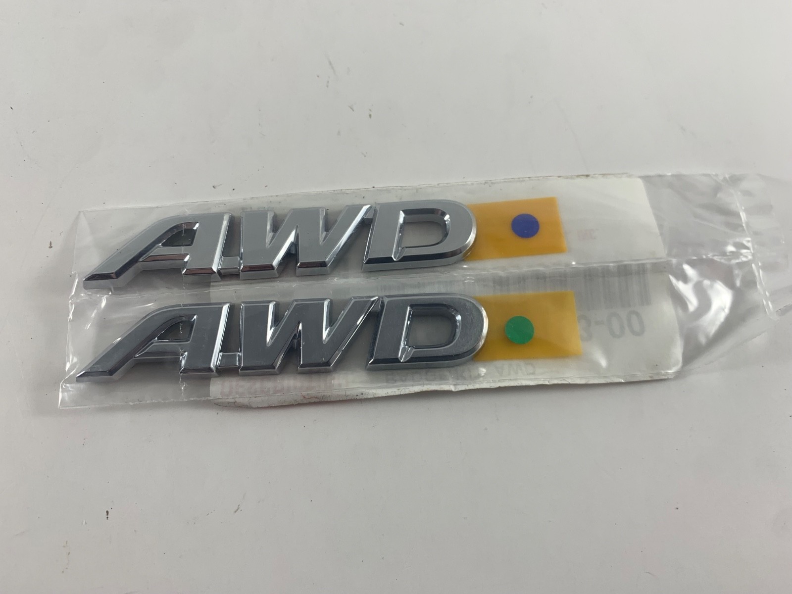 Genuine 2019-2022 Toyota RAV4 AWD Chrome Badge Emblem Set (PT413-42193-00) OEM Genuine 2019-2022 Toyota RAV4 AWD Chrome Badge Emblem Set (PT413-42193-00) OEM