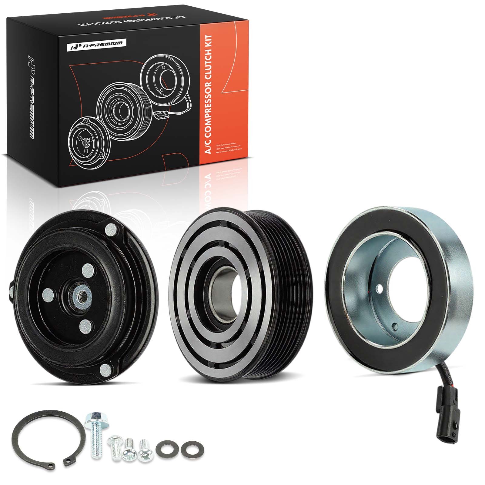 A-Premium A/C Compressor Clutch Kit for Nissan Maxima Pathfinder Quest INFINITI A-Premium A/C Compressor Clutch Kit for Nissan Maxima Pathfinder Quest INFINITI