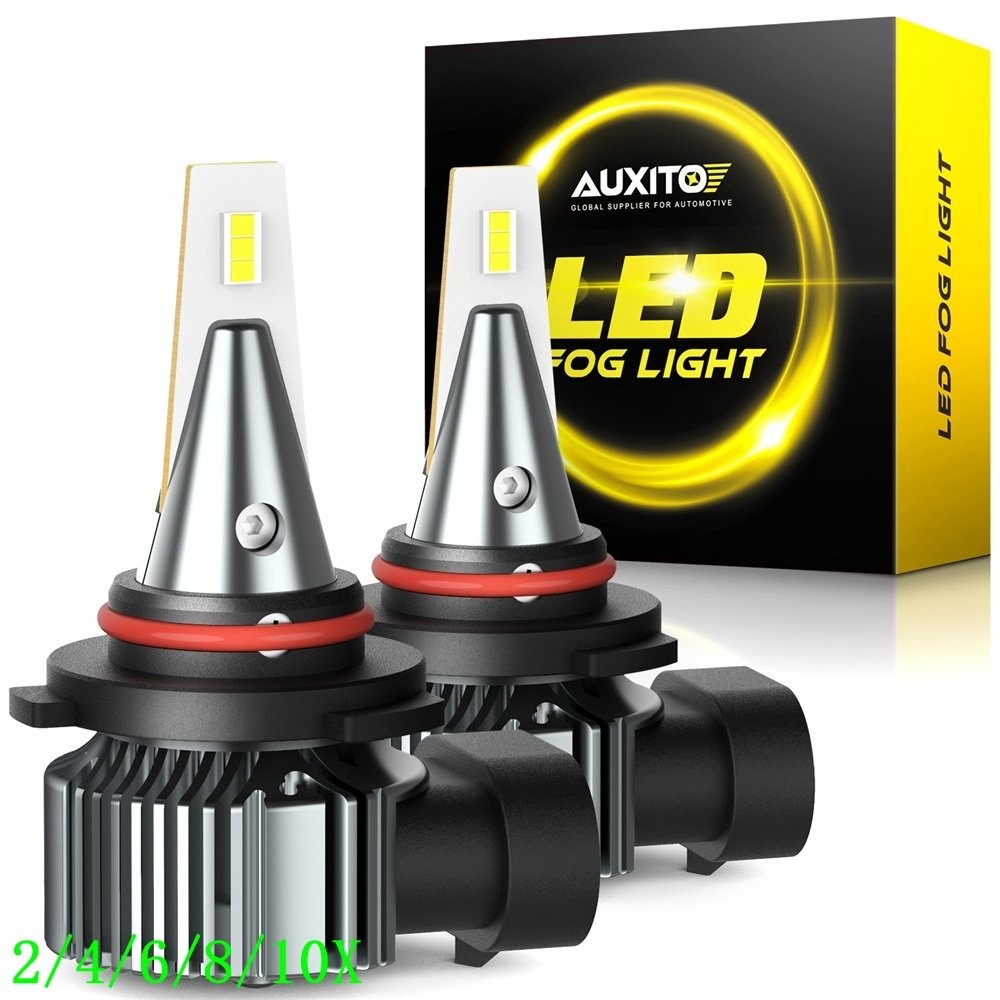 For Cadillac Escalade AUXITO  9145 H10 COB Front LED Fog Light Bulb KIT 2/10x