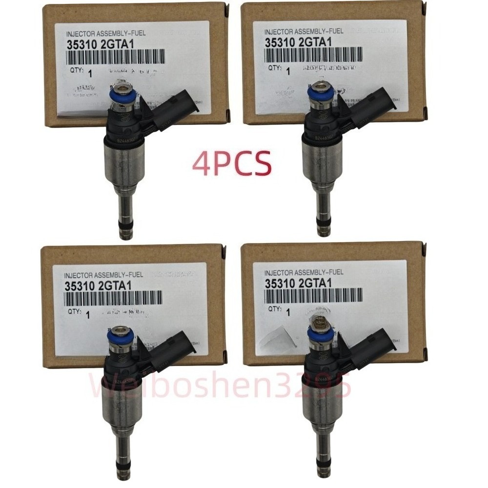 4X Genuine Fuel Injector for Hyundai SantaFe Genesis G70 Kia Sportage 353102GTA1 4X Genuine Fuel Injector for Hyundai SantaFe Genesis G70 Kia Sportage 353102GTA1