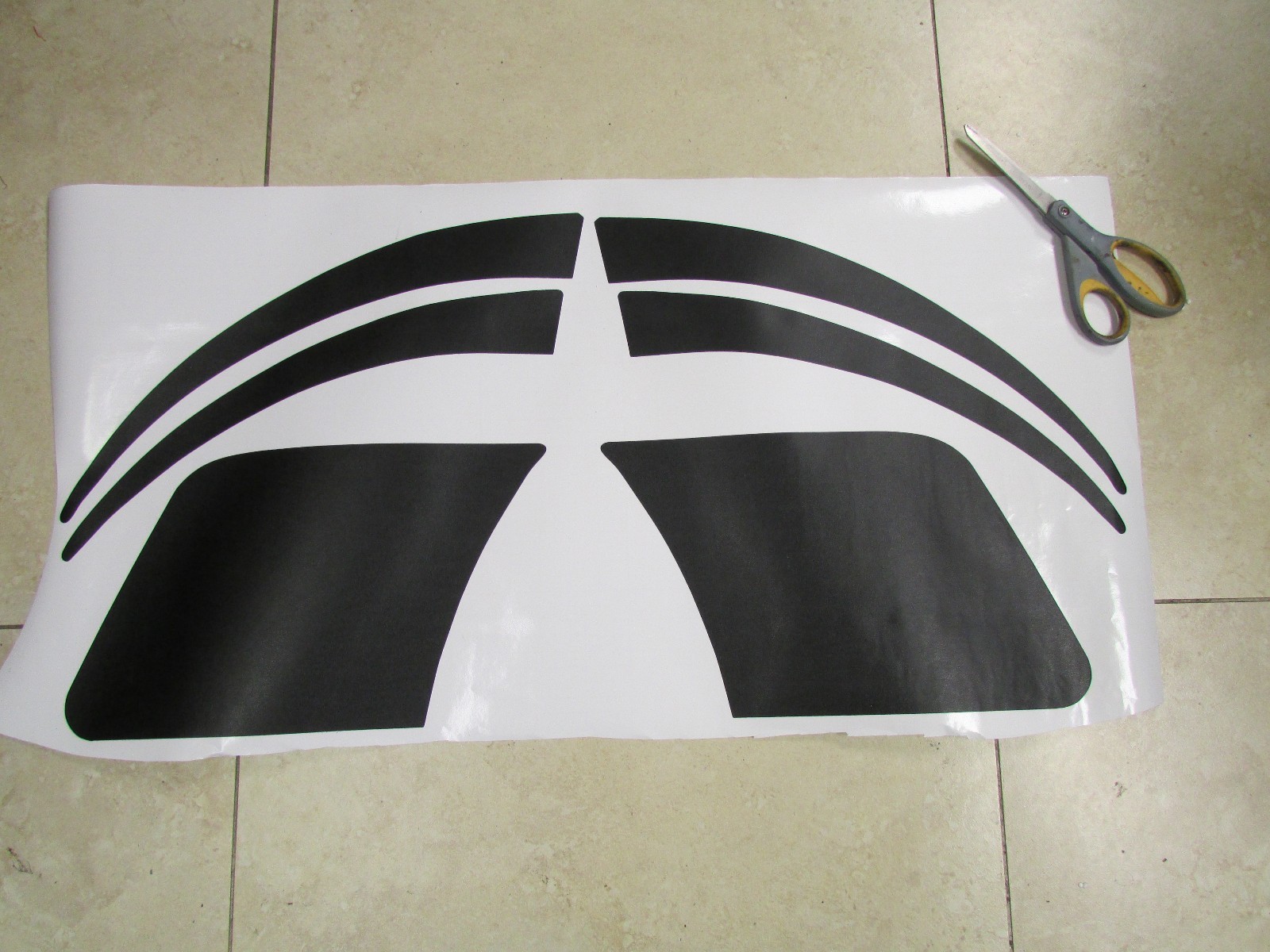 Porsche 944 BLACK Stone Chipping Protective Film Paint Guard Sticker Set