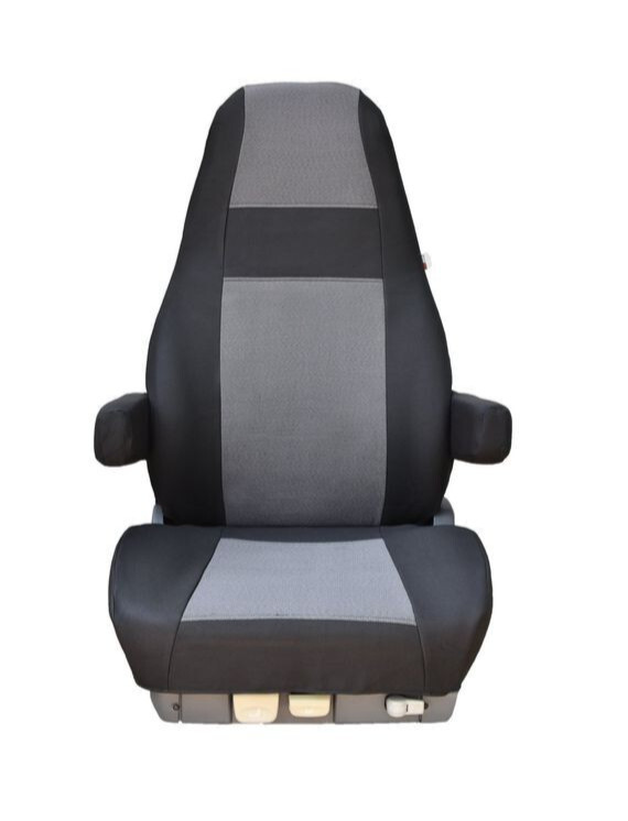 Freightliner Cascadia Seat Cover 2021-2015 truck years One Seat Gray Freightliner Cascadia Seat Cover 2021-2015 truck years One Seat Gray