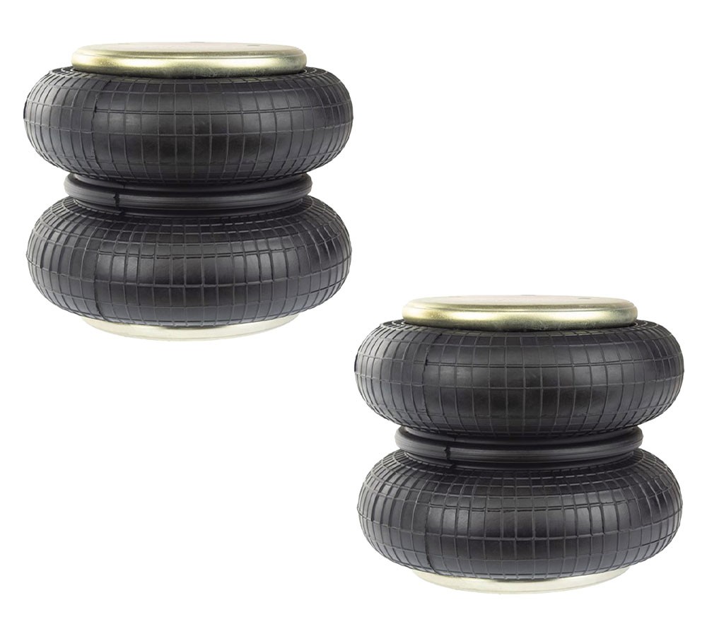 2 Pack Double Convoluted Air Spring Bag Replaces W01-3586902 2B9239 3546902 4848