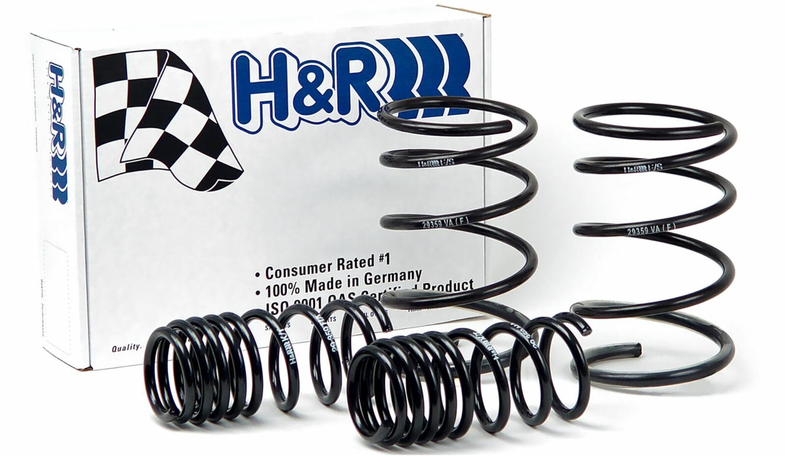 H&R Lowering Sport Springs for 1990-1996 Mercedes-Benz 300SL 500SL R129 29853