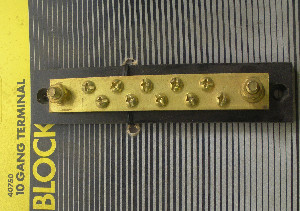 Sierra FS4075 Heavy Duty Bus Bar 10 Gang Sierra FS4075 Heavy Duty Bus Bar 10 Gang