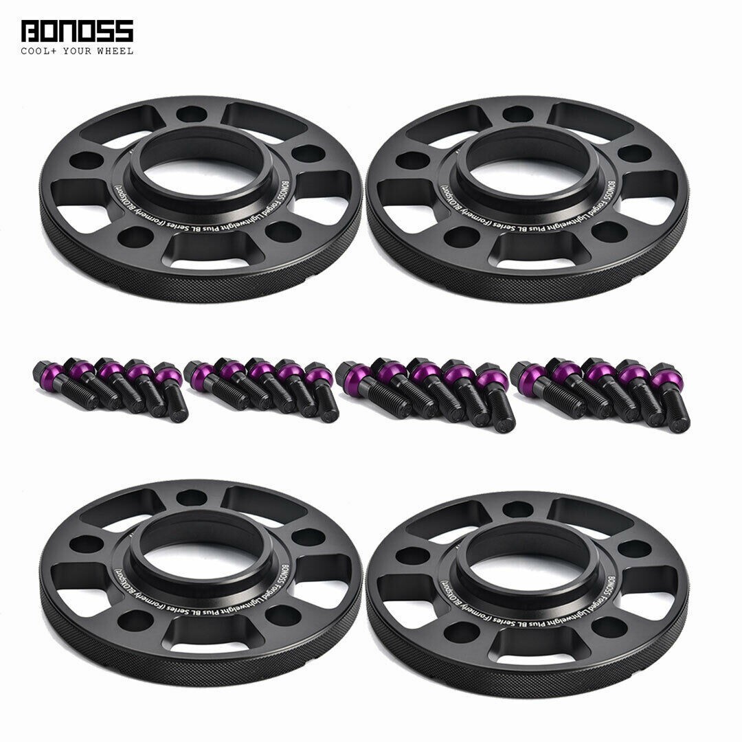 BONOSS Forged 5x112 4Pc 12mm+15mm Wheel Spacers for Audi A4 A5 A6 A7 A8 S4 S5 S7