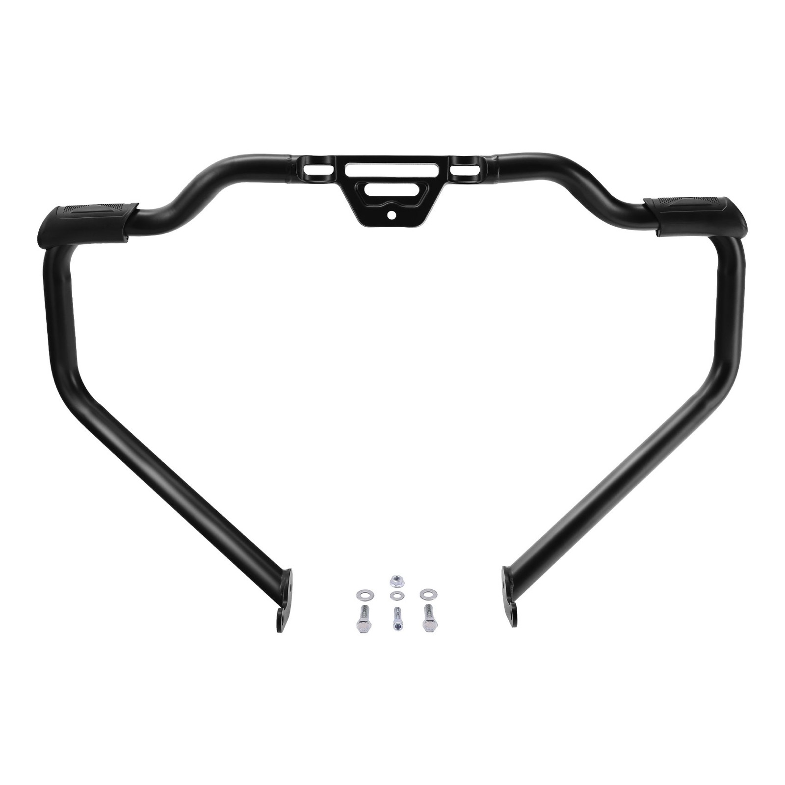 Mustache Highway Engine Guard Crash Bar Fit For Harley Softail 2018-2026 Black