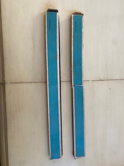 NOS GM 3819074 3 Line Wiper Blade Inserts 1966 1967 1968 1969 Camaro Corvette