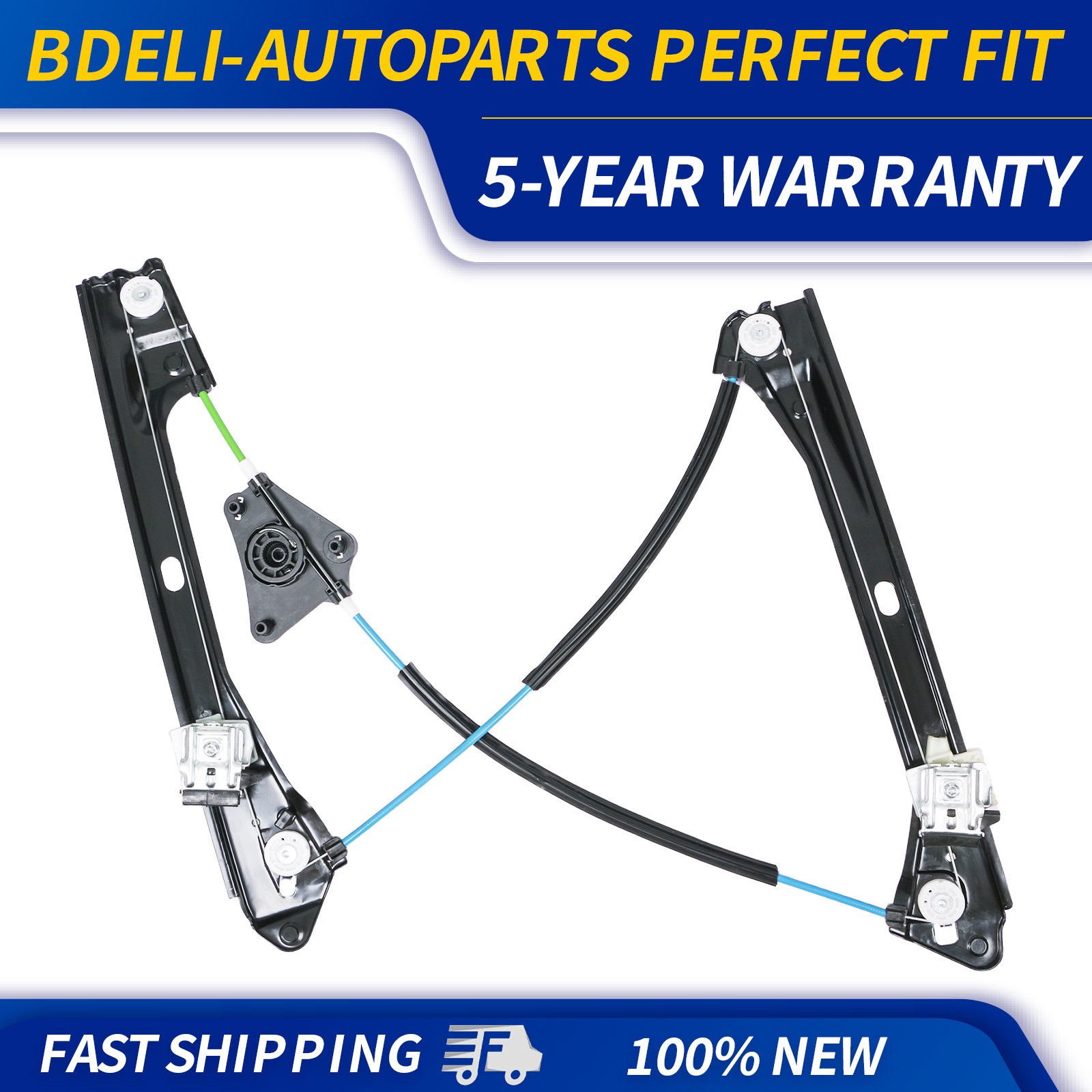 Front Right Power Window Regulator for Volkswagen Jetta 2011 2012 2013 2014-2018