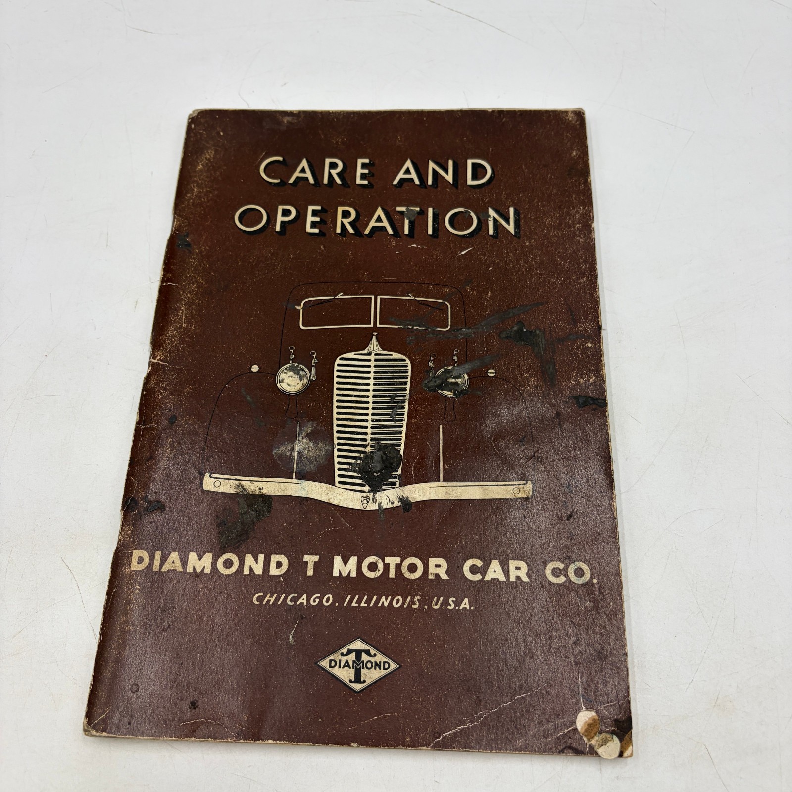 1930s Diamond T Truck Care and Operation Owners Manual Original Vintage 1930s Diamond T Truck Care and Operation Owners Manual Original Vintage