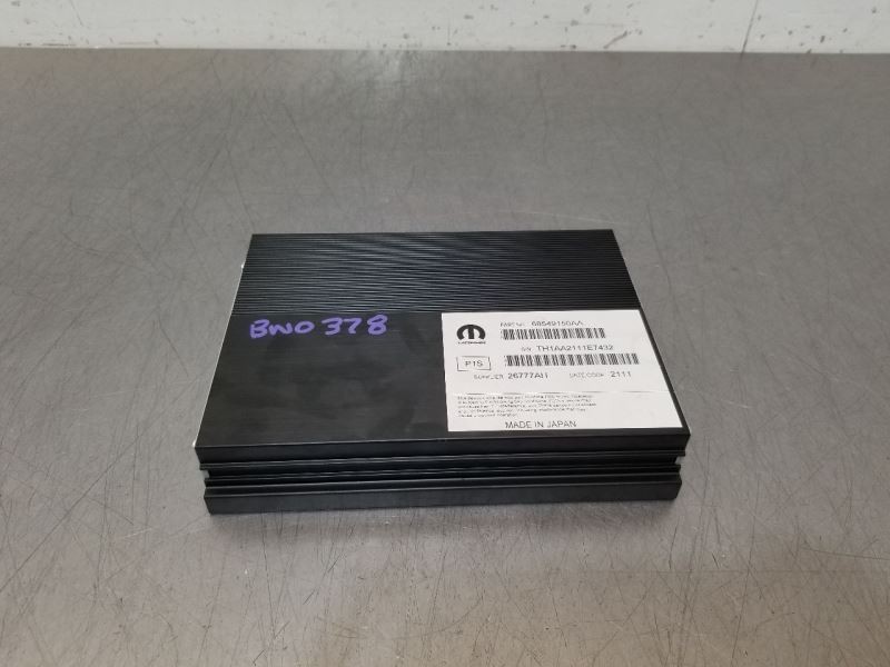 21 2021 DODGE CHARGER RADIO AUDIO AMPLIFIER 68549150AA
